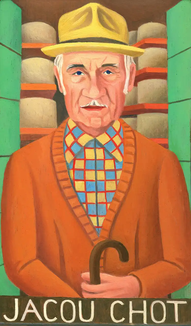San. LXX – Giacomo Isoardi, Olio su tavoletta di legno, 10,5 × 17,5 cm, Franco Biagioni